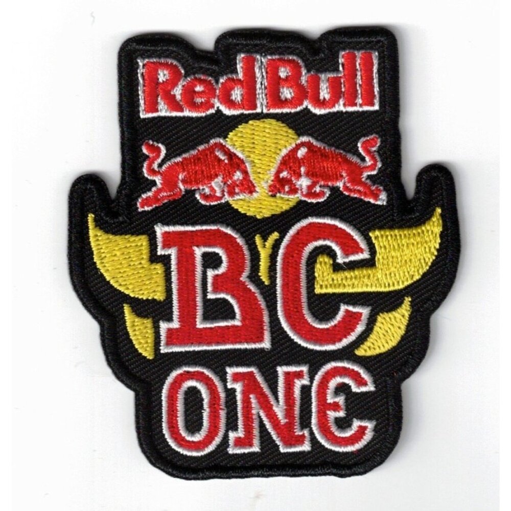 Red Bull BC One Racing Embroidered 2.5x2.75in Iron / Sew-On Patches